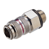 Double shut off quick release coupling male thread series 233